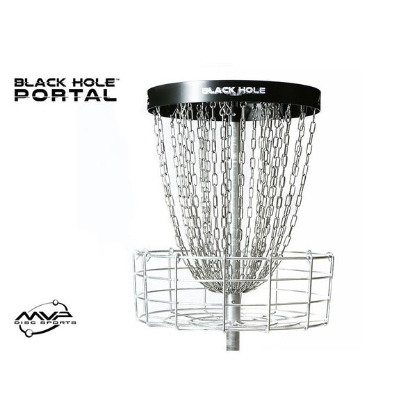 MVP Black Hole Portal Portable Disc Golf Basket