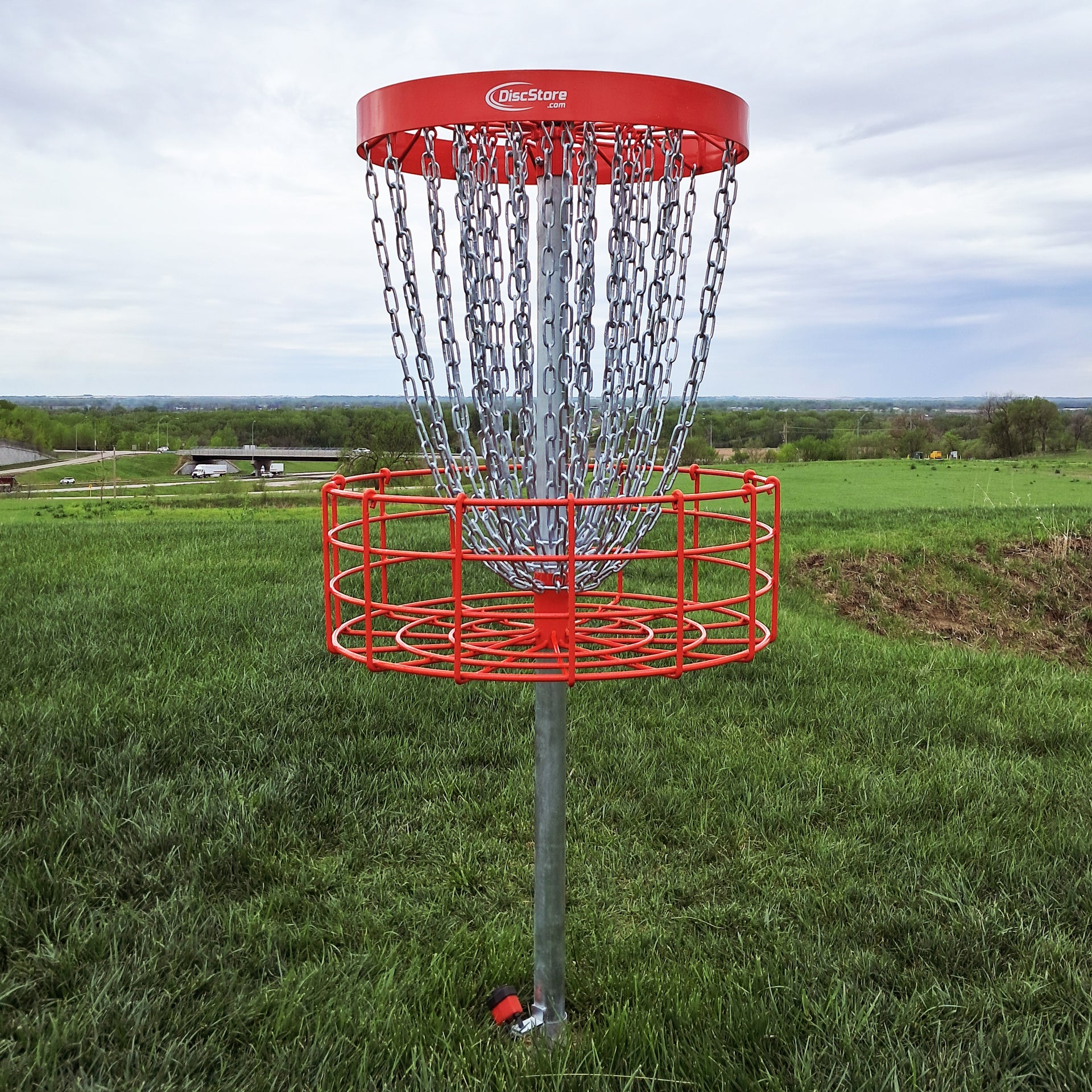 GrowTheSport Champion Permanent Disc Golf Basket – DiscGolfBaskets.com