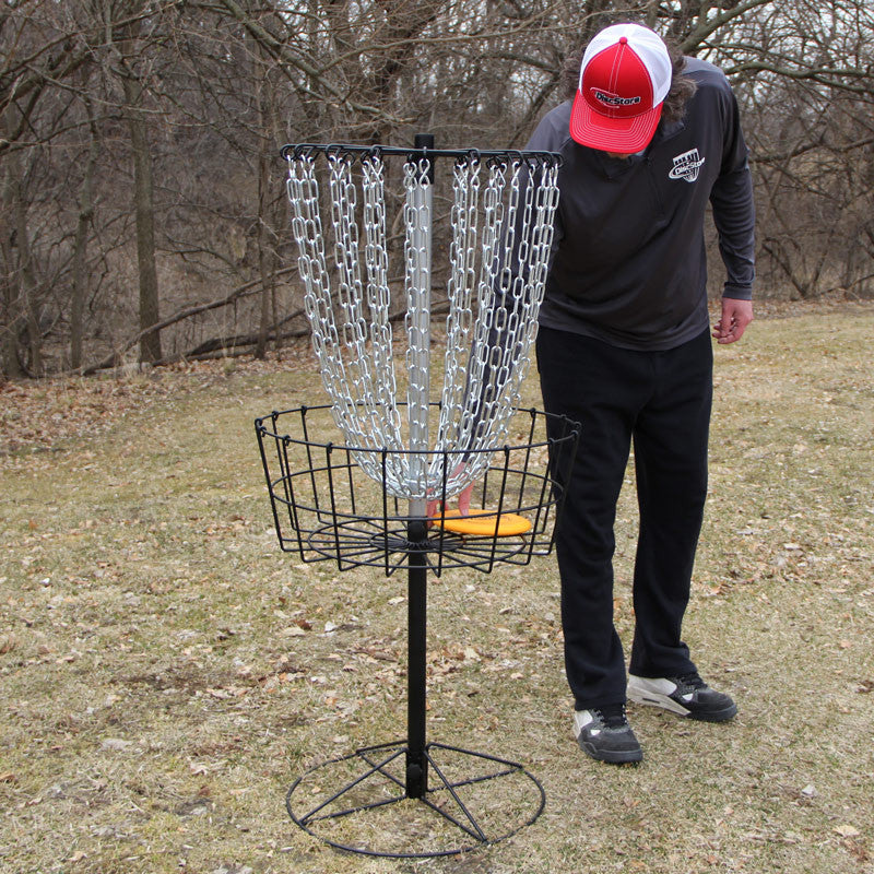 GrowTheSport 2.0 Portable Disc Golf Basket –